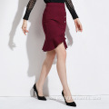 Irregularity High Waist Slim Half-Length Ladies Skirt